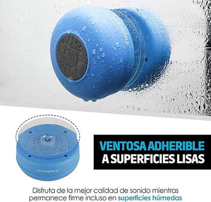 PARLANTE CON BLUETOOTH RESISTENTE AL AGUA Y MANOS LIBRES