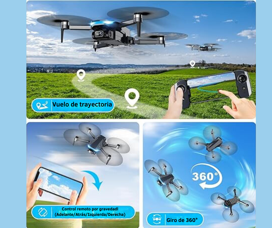 DRON SEMI/PRO CAMARA HD