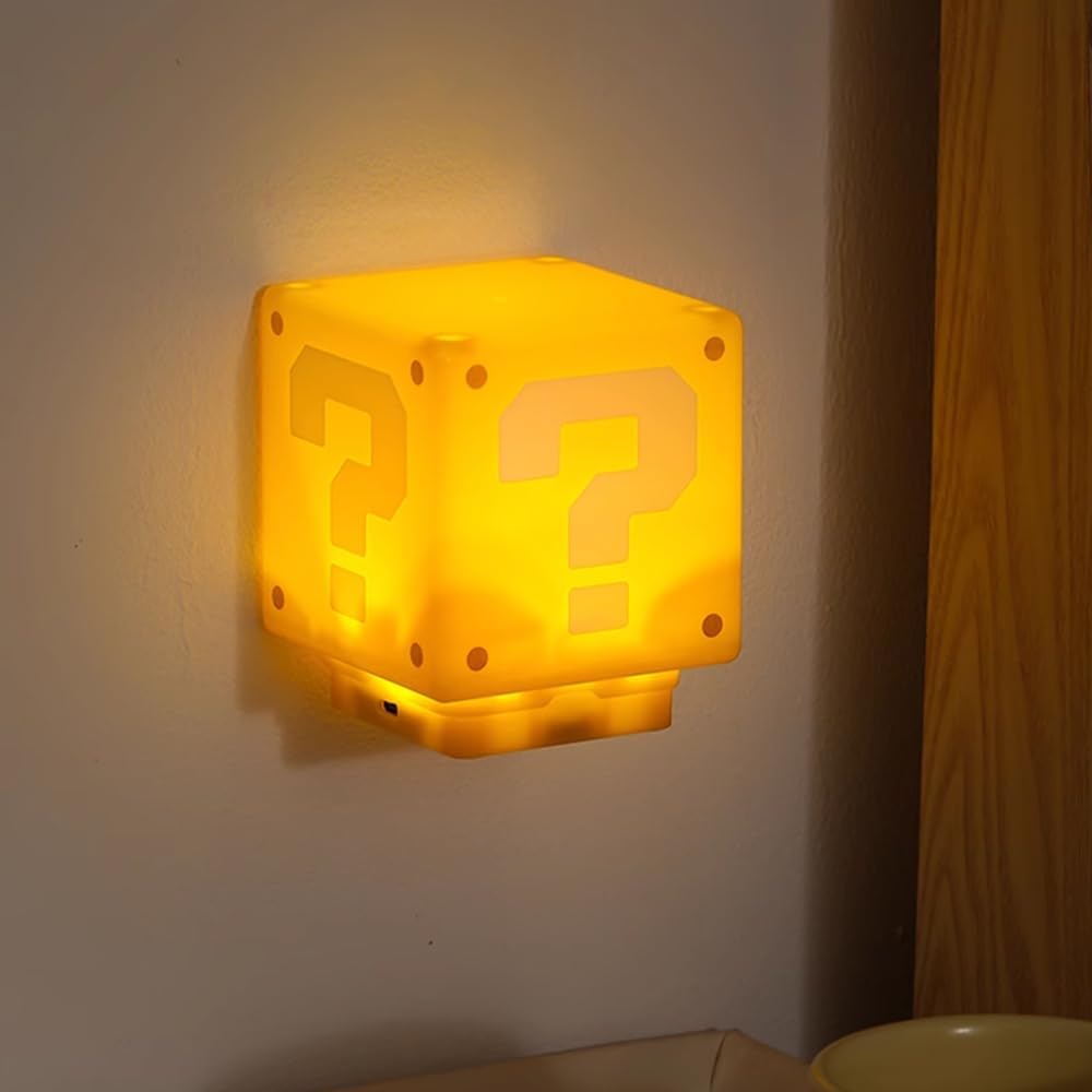 LÁMPARA LED CON SONIDO DE MARIO BROS