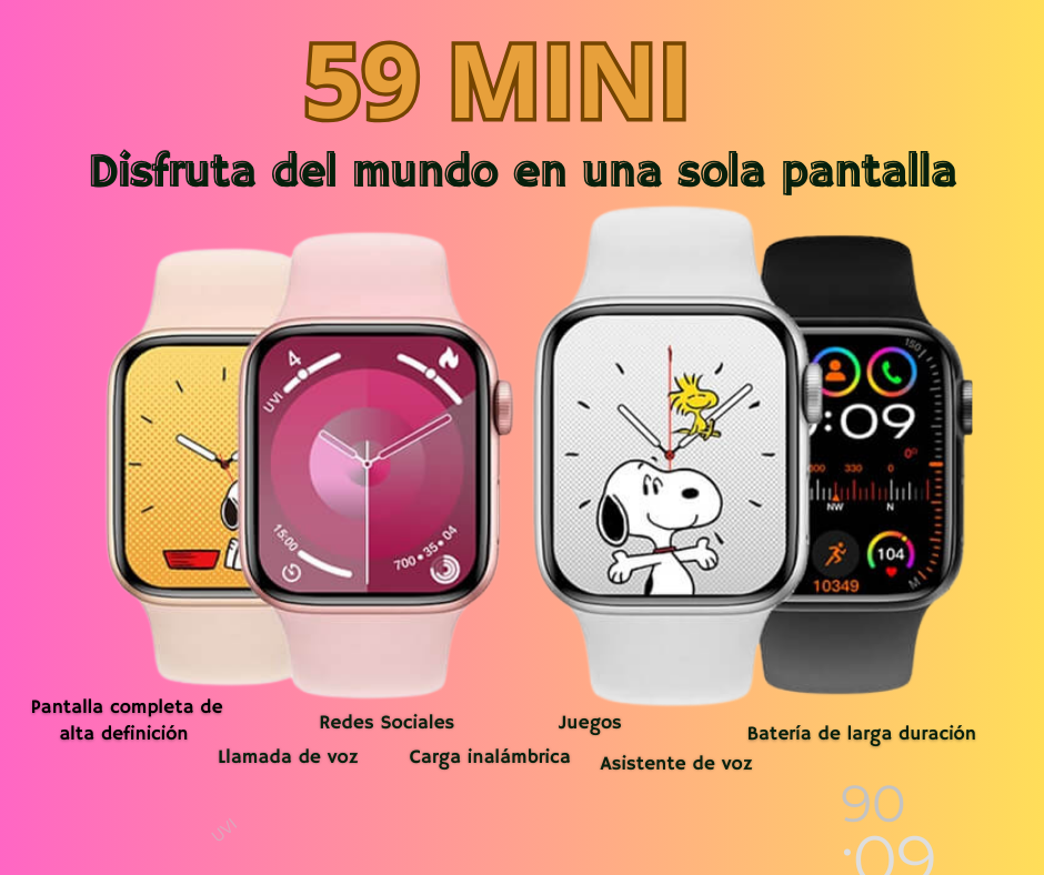 RELOJ SMART SERIE S9 MINI