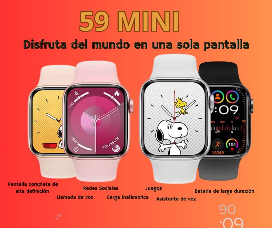 RELOJ SMART SERIE S9 MINI